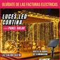 LUCES LED CASCADA SOLARES 3 M + CINTA LED DUAL
